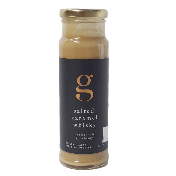 Salted Caramel Whiskey Sauce by Gourmet Inspirations