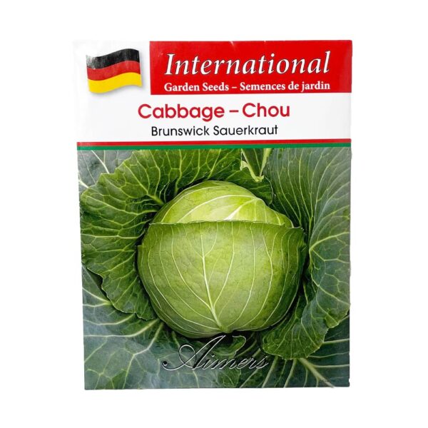 Brunswick sauerkraut cabbage seeds