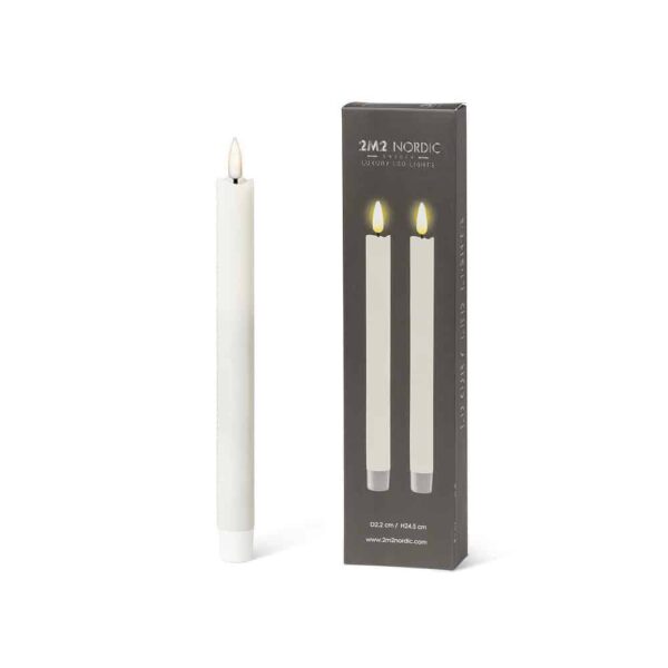 LED Taper Candle Set