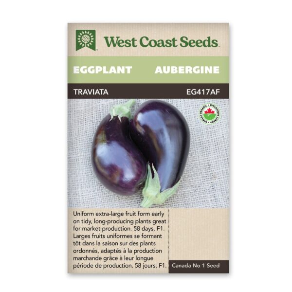 Traviata Organic Eggplant