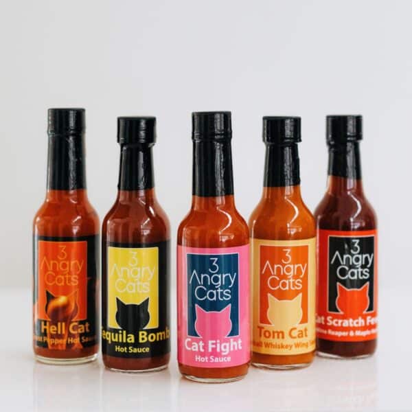 3 Angry Cats Hot Sauce