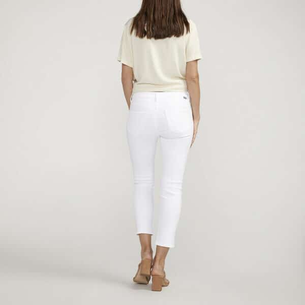 Cassie Mid Rise Cropped Jean