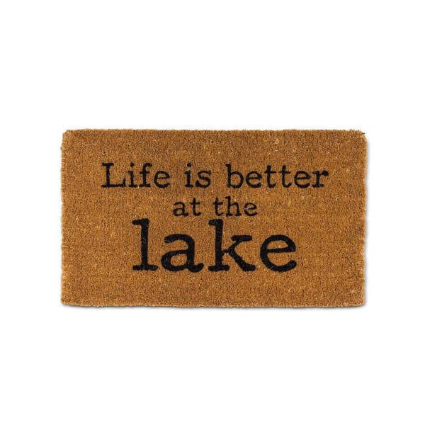 Life Is Better At The Lake Doormat