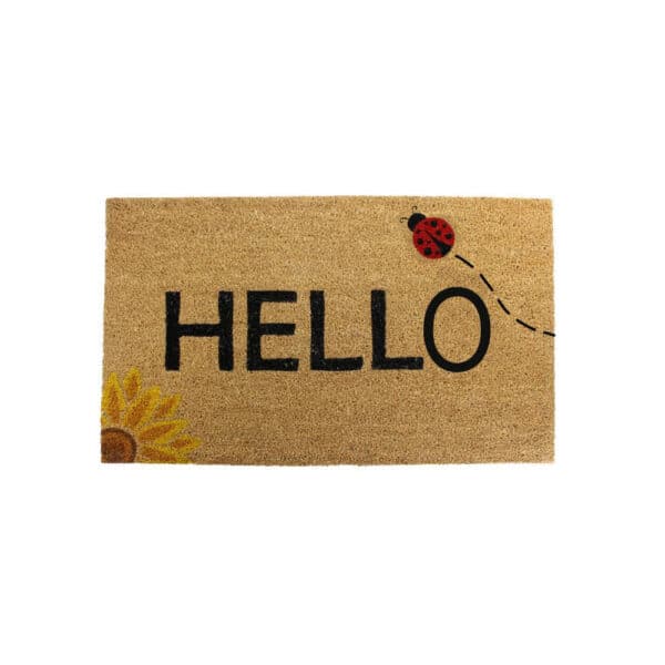 Hello Ladybug Doormat