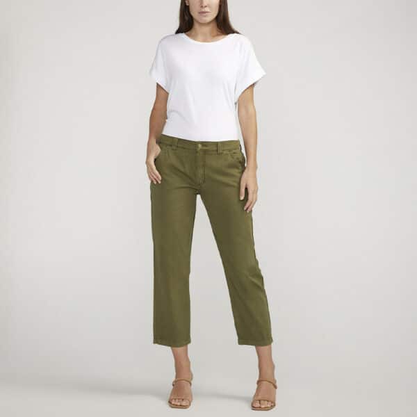 Tailored Cropped Chino